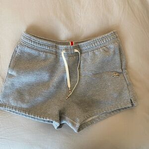 Tracksmith Heather Gray Women's Athletic Recovery Shorts